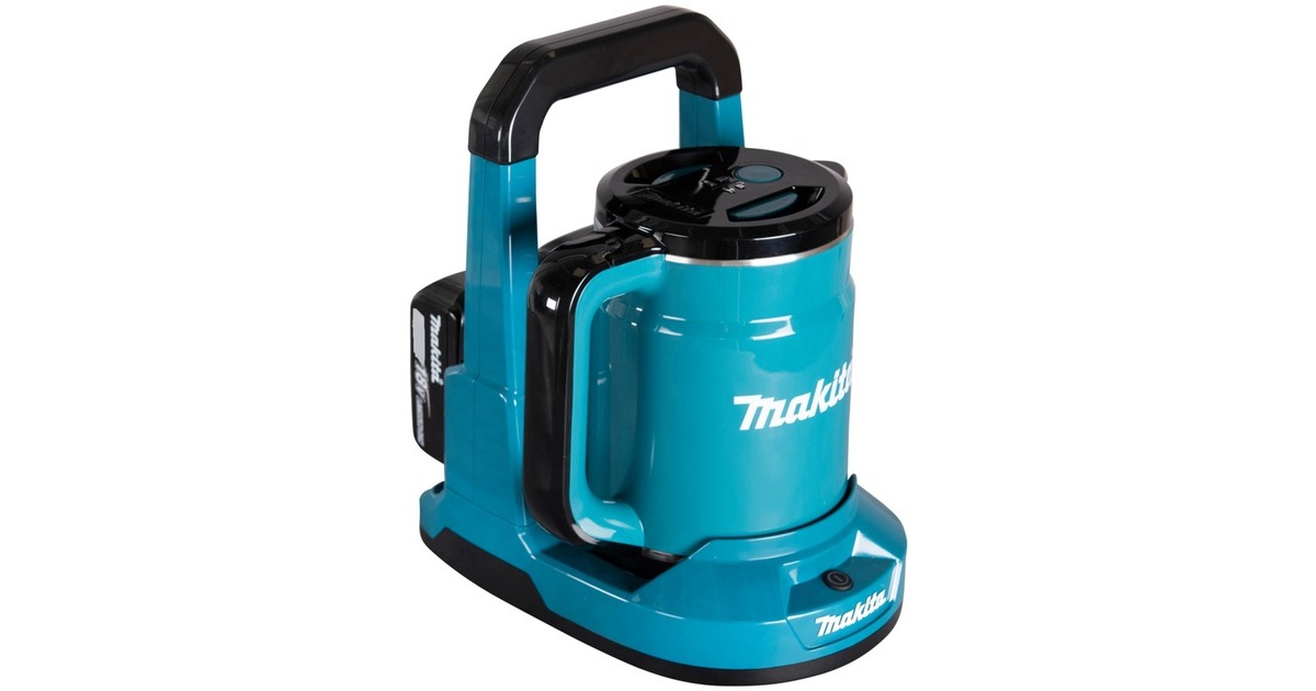Makita DKT360Z 2 x 18 Volt Kettle 0.8 liters without batteries and charger