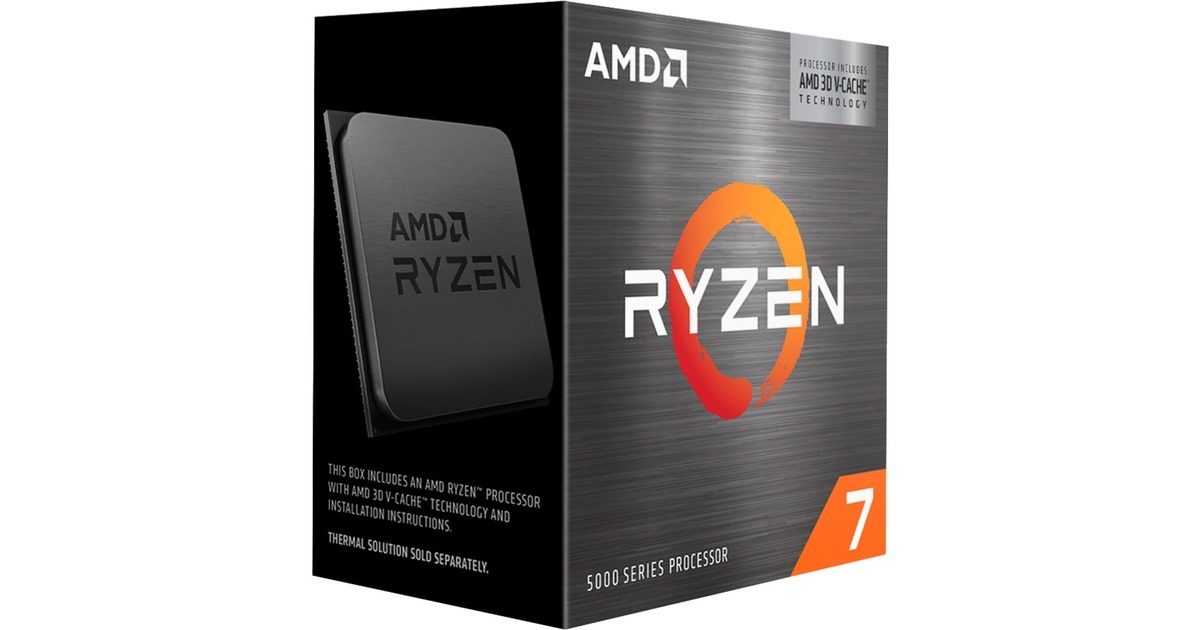 7 Boxed-Version 5800X3D, AMD Ryzen™ Prozessor