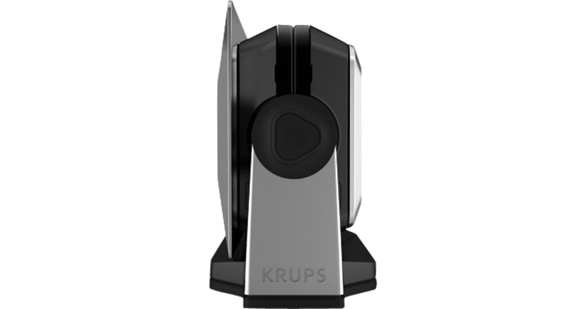 Krups Professional Waffeleisen edelstahl/schwarz, Watt FDD95D 1.200