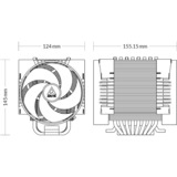 ARCTIC Freezer 4U-M, CPU-Kühler 120 mm