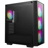 DeepCool MATREXX 55 V4 C , Tower-Gehäuse schwarz, Tempered Glass