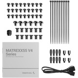 DeepCool MATREXX 55 V4 C , Tower-Gehäuse schwarz, Tempered Glass