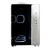 Montech KING 95 Ultra , Tower-Gehäuse silber/schwarz, Tempered Glass x 2