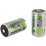 Ansmann 5000mAh NiMh, Akku silber