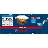 Bosch Expert C470 Schleifblatt, Ø 125mm, K220 50 Stück, für Exzenterschleifer