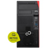 Fujitsu ESPRIMO P757 E85+ Generalüberholt, PC-System schwarz/rot, Windows 10 Pro 64-Bit