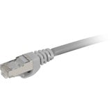 Sharkoon Patchkabel SFTP, RJ-45, mit Cat.7a Rohkabel grau, 5 Meter