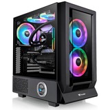 Thermaltake Ceres 350 MX , Tower-Gehäuse schwarz, Tempered Glass x 2