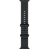 Apple 49 mm Ocean Armband, Uhrenarmband schwarz