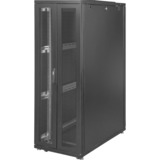 Digitus Serverschrank Unique Serie - 600x1000 mm (BxT), IT-Schrank schwarz, 36 Höheneinheiten