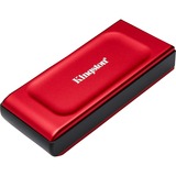 Kingston XS1000 Portable SSD 2 TB, Externe SSD rot/schwarz, USB-A 3.2 Gen 2