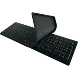 CHERRY STREAM PROTECT KEYBOARD WIRELESS, Tastatur schwarz, DE-Layout, Cherry SX-Scherentechnologie