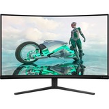 Philips Evnia 32M2C3500L, Gaming-Monitor 80 cm (31.5 Zoll), dunkelgrau, VA, HDMI, DisplayPort, HDR, Curved, AMD Free-Sync, 180Hz Panel