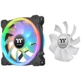 Thermaltake SWAFAN 14 RGB 140x140x25, Gehäuselüfter schwarz, 3er Pack, inkl Controller, 140 mm