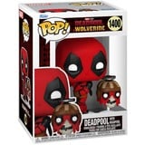 Funko POP! Marvel Deadpool Wolverine - Deadpool with Headpool, Spielfigur 10,2 und 5,7 cm