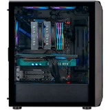 SilverStone FARA 511Z, Tower-Gehäuse schwarz, Tempered Glass