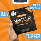 Denkriesen Stadt Land Vollpfosten - Das Kartenspiel Classic Edition SE inkl. Bonuspack