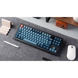 Keychron V3 Max, Gaming-Tastatur schwarz/blaugrau, DE-Layout, Gateron Jupiter Red, Hot-Swap, RGB