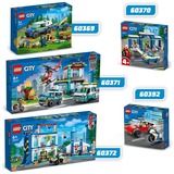 LEGO 60370 City Ausbruch aus der Polizeistation, Konstruktionsspielzeug 