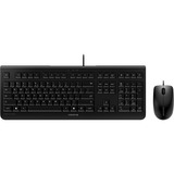 CHERRY DC 2000, Desktop-Set schwarz, EU-Layout (QWERTY), Rubberdome