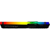 Kingston FURY DIMM 32 GB DDR5-6000  , Arbeitsspeicher schwarz, KF560C40BBA-32, FURY Beast RGB, INTEL XMP