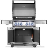 Napoleon Gasgrill Rogue PRO-S 525 schwarz/edelstahl, mit SIZZLE-ZONE und Heckbrenner, Modell 2025