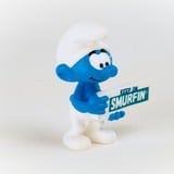 Schleich Die Schlümpfe Schlumpf Smurfin Schild, Spielfigur 