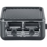 Severin Black Line Lite Mini-Raclette-Grill RG 2360 schwarz, 800 Watt