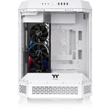 Thermaltake The Tower 600 , Tower-Gehäuse weiß, Tempered Glass x 3