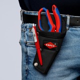 KNIPEX Mehrzweck-Gürteltasche, Holster schwarz/rot