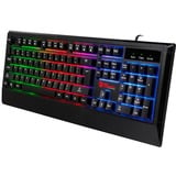 Thermaltake Challenger Combo RGB, Desktop-Set schwarz, DE-Layout, Rubberdome