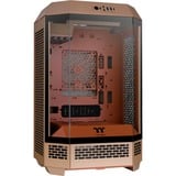 Thermaltake The Tower 300 , Tower-Gehäuse braun, Tempered Glass