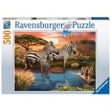 Ravensburger Puzzle Zebras am Wasserloch 500 Teile