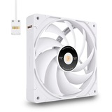 Thermaltake TOUGHFAN EX14 Pro White, Gehäuselüfter weiß, 3-Fan Pack, 140 mm