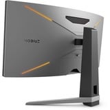BenQ MOBIUZ EX3410R, Gaming-Monitor 86 cm (34 Zoll), schwarz, WQHD, VA, Curved, AMD Free-Sync, HDR, 144Hz Panel