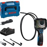 Bosch Akku-Inspektionskamera GIC 12V-5-27 C Professional, 12Volt blau/schwarz, Li-Ionen Akku 2,0Ah, in L-BOXX