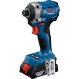 Bosch Akku-Schlagschrauber GDR 18V-215 Professional, 18Volt blau, 2x Li-Ionen Akku 4,0Ah, in L-BOXX