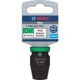 Bosch PRO Impact Steckschlüsseleinsatz 17mm, 1/2" schwarz, tief