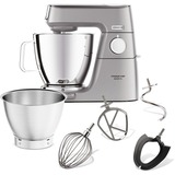 Kenwood Titanium Chef Baker XL Küchenmaschine KVL85.004SI silber, 1.200 Watt, integrierte Waage, Timer, Patisserie-Set