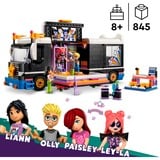 LEGO 42619 Friends Popstar-Tourbus, Konstruktionsspielzeug 