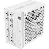 NZXT NZXT C1000 White, PC-Netzteil weiß, 1x 16-Pin Grafikkarten Stecker, 6x PCIe, Kabel-Management, 1000 Watt