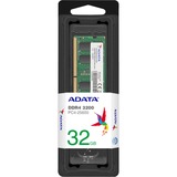 ADATA SO-DIMM 32 GB DDR4-3200  , Arbeitsspeicher grün, AD4S320032G22-SGN, Premier, INTEL XMP