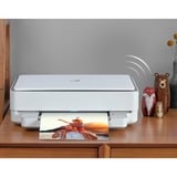 HP Envy 6020e All-on-One, Multifunktionsdrucker weiß/grau, HP+, Instant Ink, USB, WLAN, Scan, Kopie