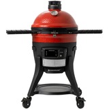 Kamado Joe Wifi-Holzkohlegrill und Smoker Konnected Joe rot/schwarz, Ø 46cm, WLAN, App