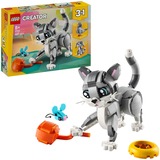 LEGO 31163 Creator 3-in-1 Graue Katze, Konstruktionsspielzeug 