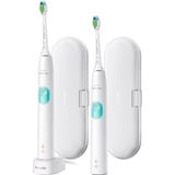 Philips Sonicare ProtectiveClean 4300 HX6807/35, Elektrische Zahnbürste weiß, inkl. 2. Handstück