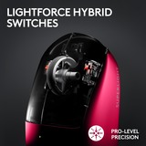 Logitech PRO X SUPERLIGHT 2, Gaming-Maus magenta, 2,4-GHz-LIGHTSPEED, kompatibel mit Windows und macOS