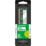 ADATA SO-DIMM 8 GB DDR4-2666, Arbeitsspeicher schwarz, AD4S26668G19-SGN, Premier Tray