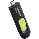 ADATA UC300 128 GB, USB-Stick schwarz/grün, USB-C 3.2 Gen 1