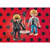 PLAYMOBIL 71337 Miraculous: Adrien & Cat Noir, Konstruktionsspielzeug 